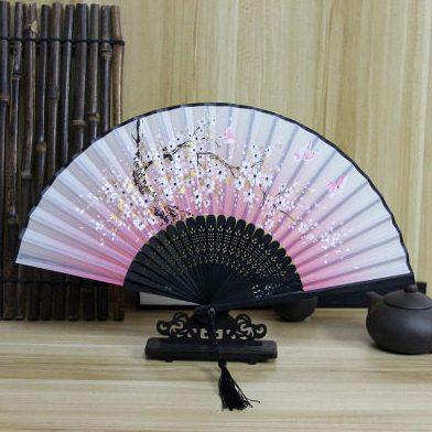 扇子女式折扇中国风古典便携小绢扇丝绸女扇古风礼品扇舞蹈扇儿童,淘宝优惠券,粉丝福利购,淘宝优惠卷