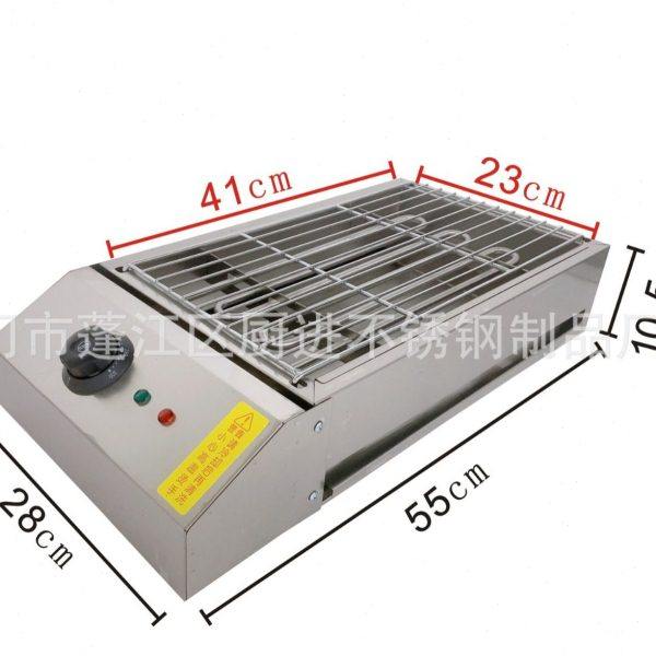 源头厂家/家用电烤炉电热烧烤炉烧烤架不锈钢烤肉烤鱼机可改插头,淘宝优惠券,粉丝福利购,淘宝优惠卷
