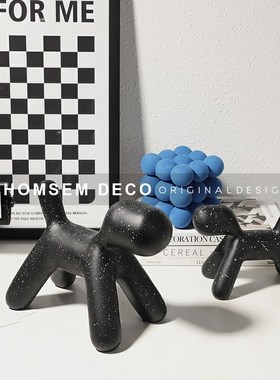 卡通治愈系摆件简约萌趣动物儿A童房间客厅电视柜装饰创意礼物送