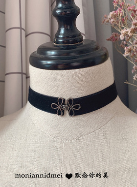 复古中国风小众项圈朋克项链项圈