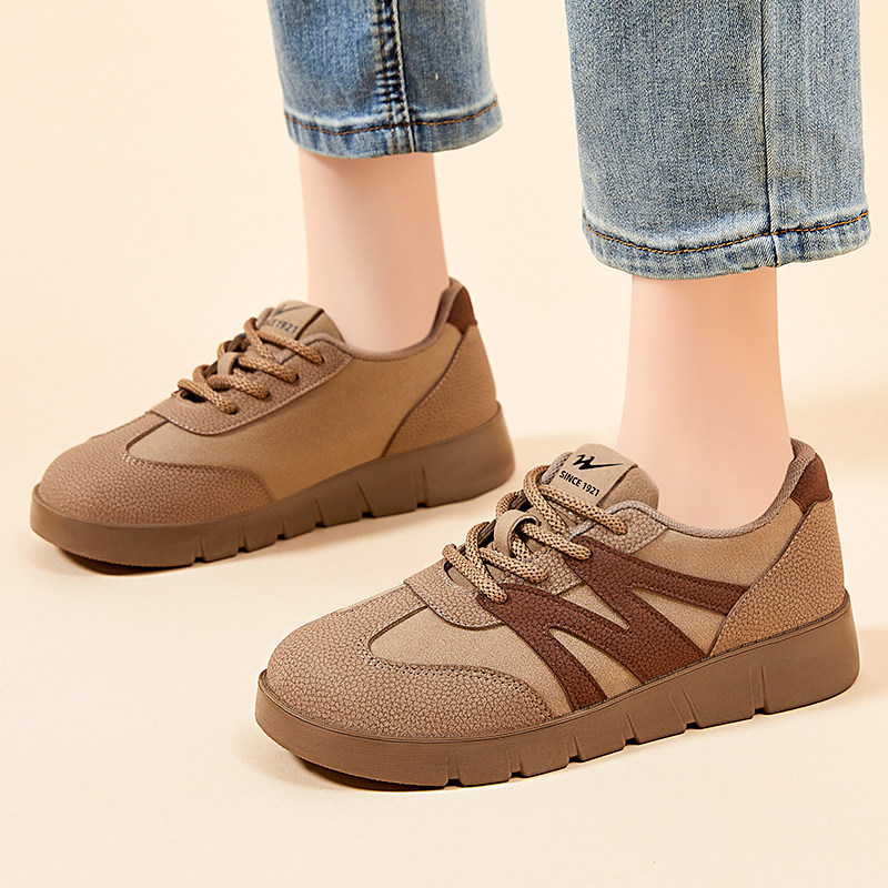 双星秋季德训鞋女休闲鞋时尚百搭女单鞋软底透气轻便耐磨妈妈鞋子,淘宝优惠券,粉丝福利购,淘宝优惠卷