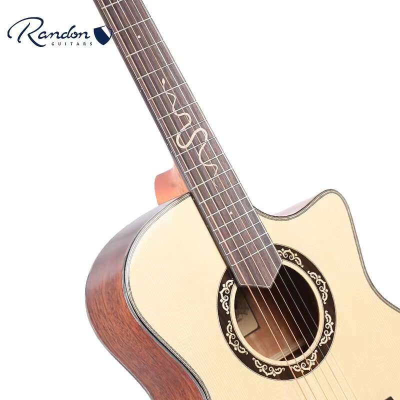 蓝盾蓝盾（Randon）吉他 中世纪系列 初学者入门进阶单板民谣木吉 - 图0