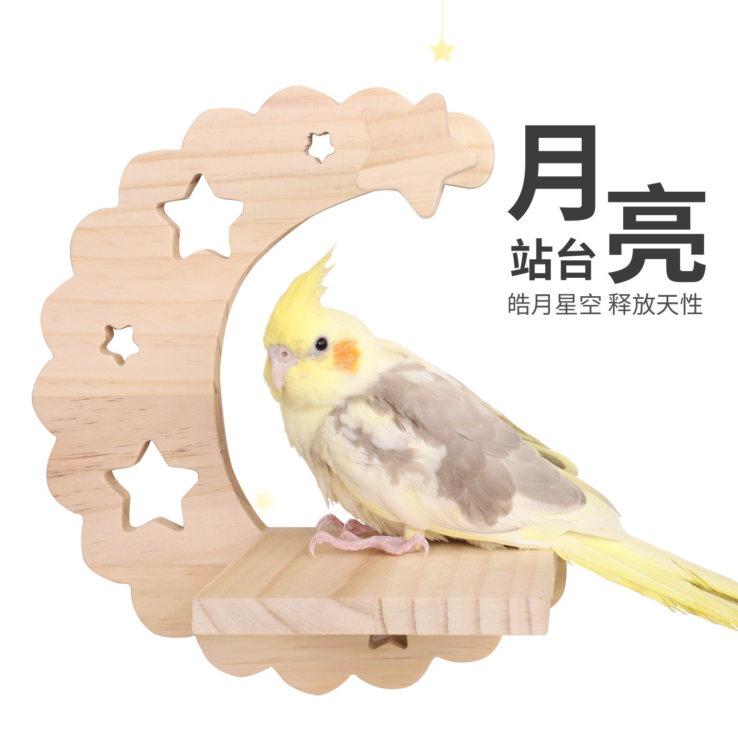 鹦鹉攀爬梯站台玩具鸟站架实木站棍秋千笼内造景玄凤和尚啃咬云梯,淘宝优惠券,粉丝福利购,淘宝优惠卷