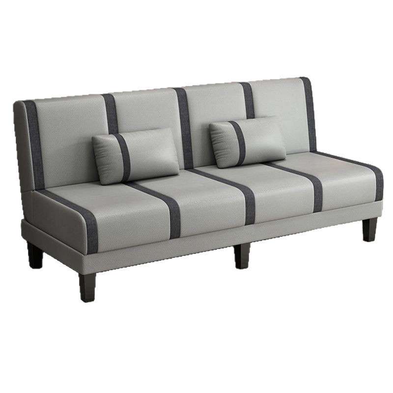 Folding sofa bed fabric small apartment rental room double simple office sofa bed all in one dual use