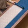 Chinese brocade waterproof tea mat pomegranate pattern high-end double-sided fabric table flag tea tablecloth tea mat tea set accessories