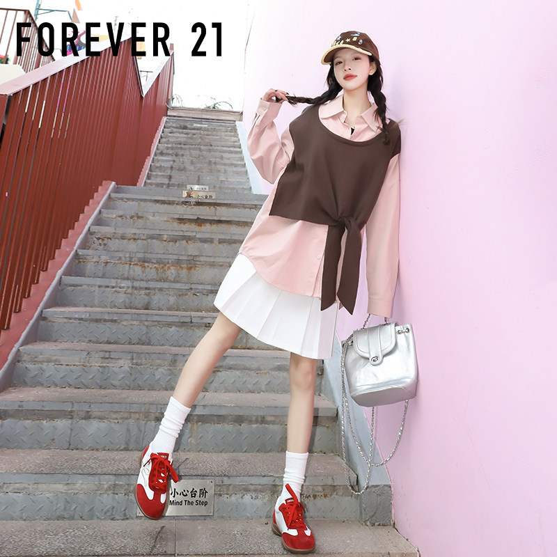 F21红色真皮德训鞋女2026新款春季厚底百搭休闲运动阿甘赛车鞋爆,淘宝优惠券,粉丝福利购,淘宝优惠卷