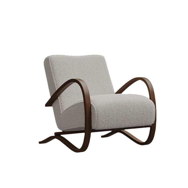 中古风设计师款客厅阳台单人沙发椅民宿咖啡厅北欧躺椅扶手休闲椅,淘宝优惠券,粉丝福利购,淘宝优惠卷