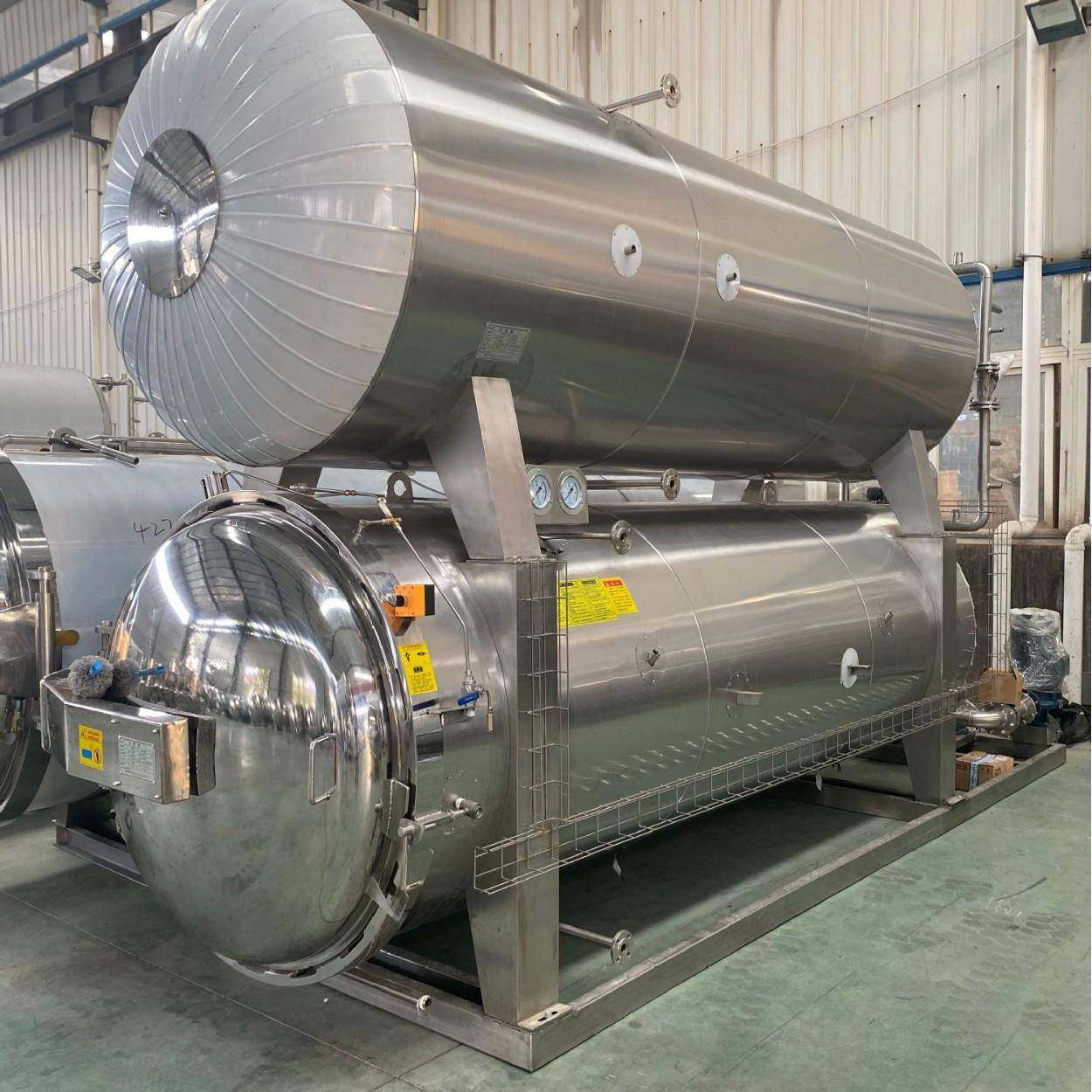 全自动高温灭菌锅粽子烧鸡卤制品杀菌锅熟食等肉制品杀菌设备,淘宝优惠券,粉丝福利购,淘宝优惠卷