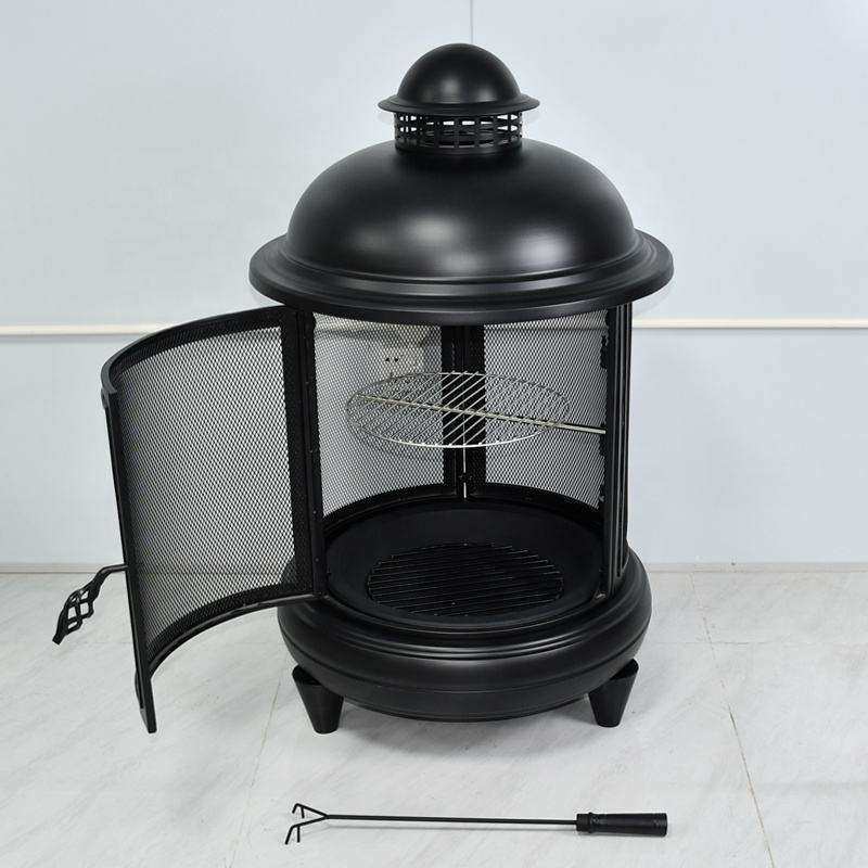 庭院烧烤炉户外取暖盆柴火炉多功取暖炉篝火炉柴火炉家用烧烤架,淘宝优惠券,粉丝福利购,淘宝优惠卷