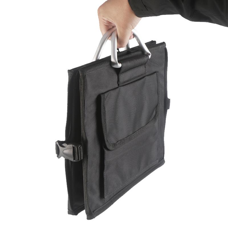 车载收纳箱行李箱后备箱储物箱布艺户外野营出行好物汽车尾部整理 - 图0