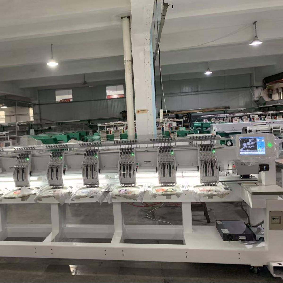 8头电脑绣花机成衣帽子个性化多头刺绣机高速8头9针电脑绣花机,淘宝优惠券,粉丝福利购,淘宝优惠卷