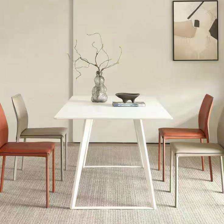 小户型家用可叠放餐椅意式极简马鞍皮椅子轻奢北欧网红休闲凳子,淘宝优惠券,粉丝福利购,淘宝优惠卷