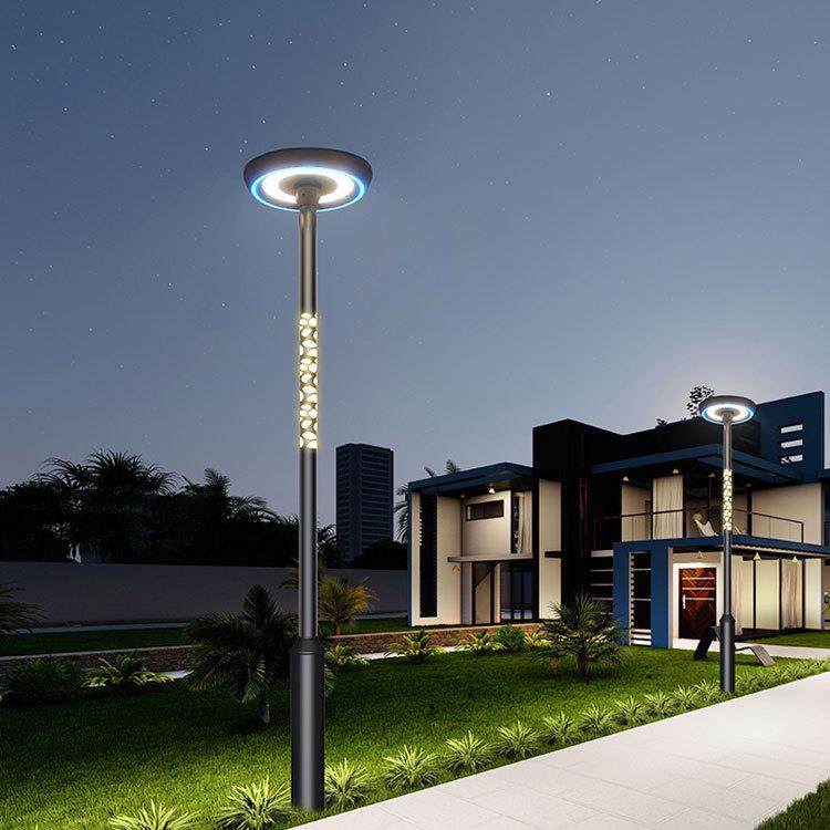 户外3米LED太阳能庭院灯高杆小区花园路灯别墅街道公园草坪景观灯,淘宝优惠券,粉丝福利购,淘宝优惠卷