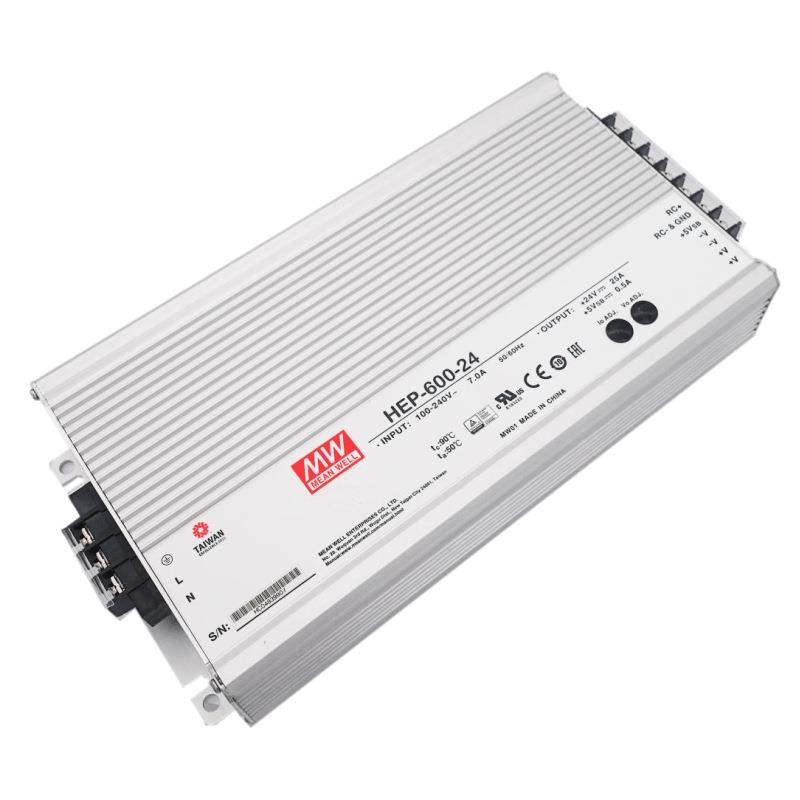 明纬HEP-600/600C-12/15/20/24/30/36/42/48/54V供应器 开关电源 - 图3