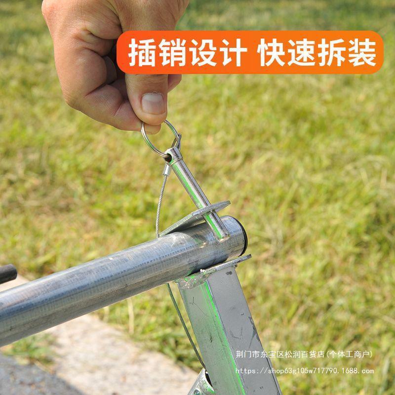 新款农用卷管器手摇落地式水带收卷器灌溉收管放管100米不拆接头 - 图3