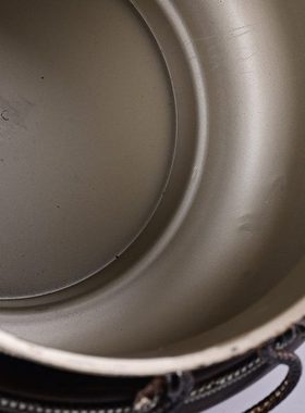 藏式糌粑盒民族风八吉祥合金新款雕刻古铜藏族收纳罐用品家用摆件