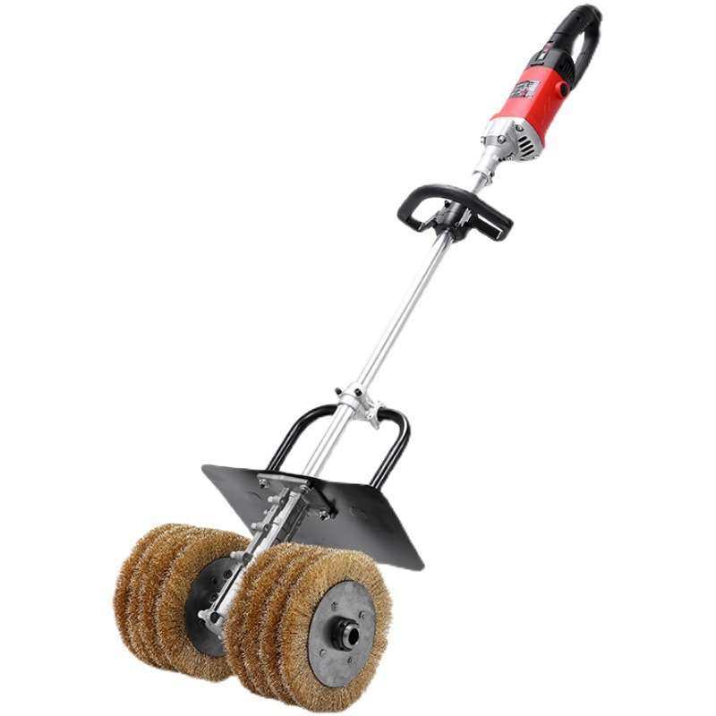 彩钢瓦电动除锈机打磨机钢丝刷工字钢铁板抛光除铁锈除青苔垒德株,淘宝优惠券,粉丝福利购,淘宝优惠卷