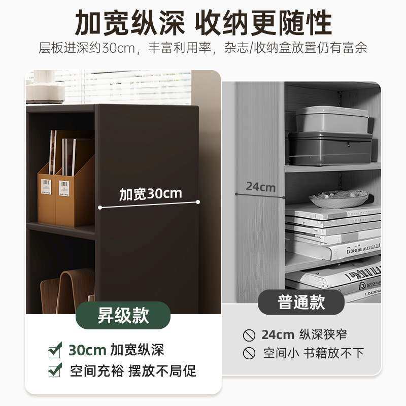 卡莱克格子柜黑色复古组合柜家用客厅落地储物收纳柜一体靠墙书柜,淘宝优惠券,粉丝福利购,淘宝优惠卷