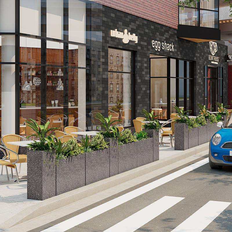 户外不锈钢花箱围栏景观花盆庭院花池花坛花架露台组合外摆,淘宝优惠券,粉丝福利购,淘宝优惠卷