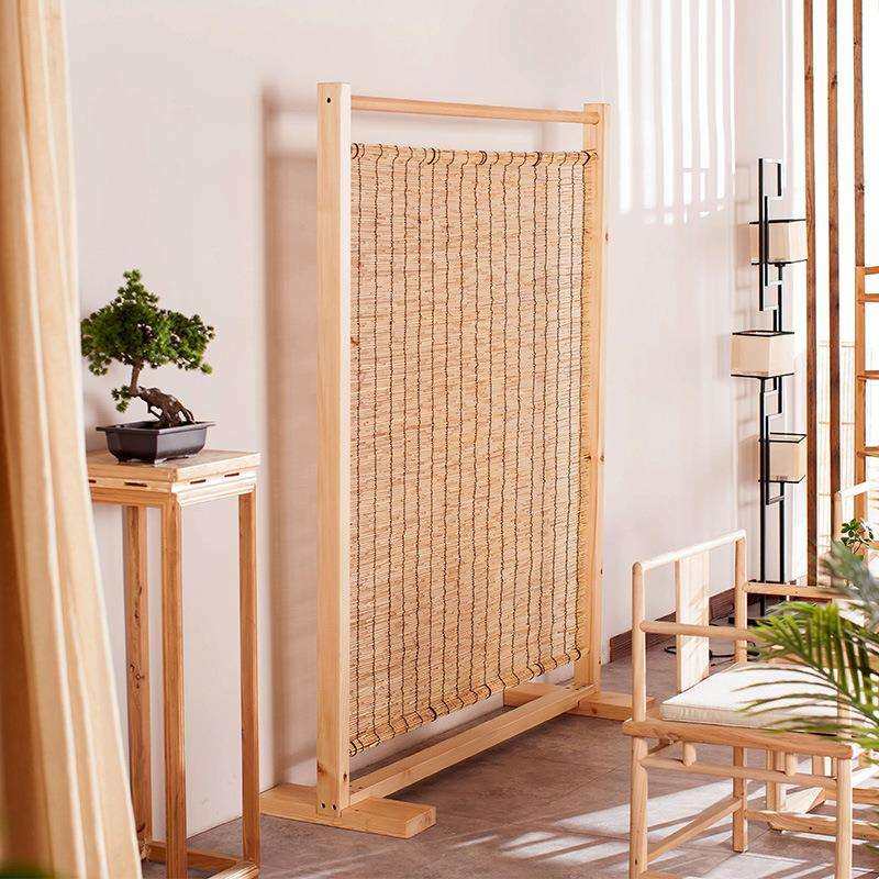 屏风隔断墙客厅简约现代中式实木隔断屏风办公桌座屏移动玄关茶室,淘宝优惠券,粉丝福利购,淘宝优惠卷