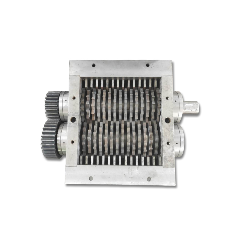 Shredder chassis wood l plastic metal leather domestic kitchen waste single and double shaft crusher crusher