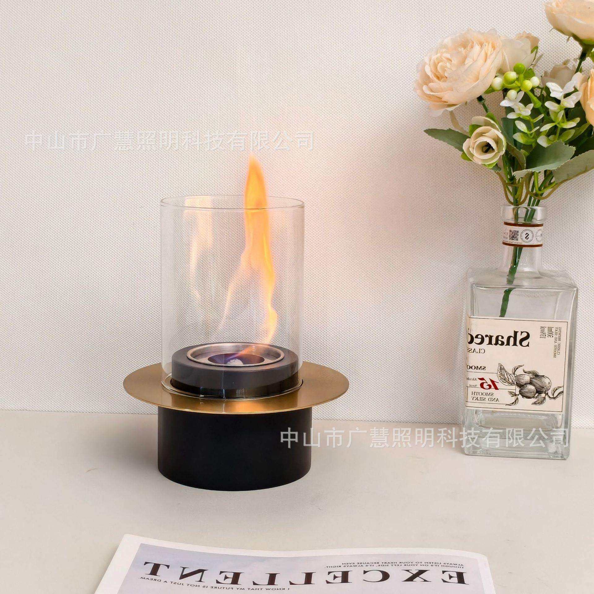 跨境桌面酒精壁炉火焰灯真火炉装饰火盆取暖火坑小炉便携取暖,淘宝优惠券,粉丝福利购,淘宝优惠卷