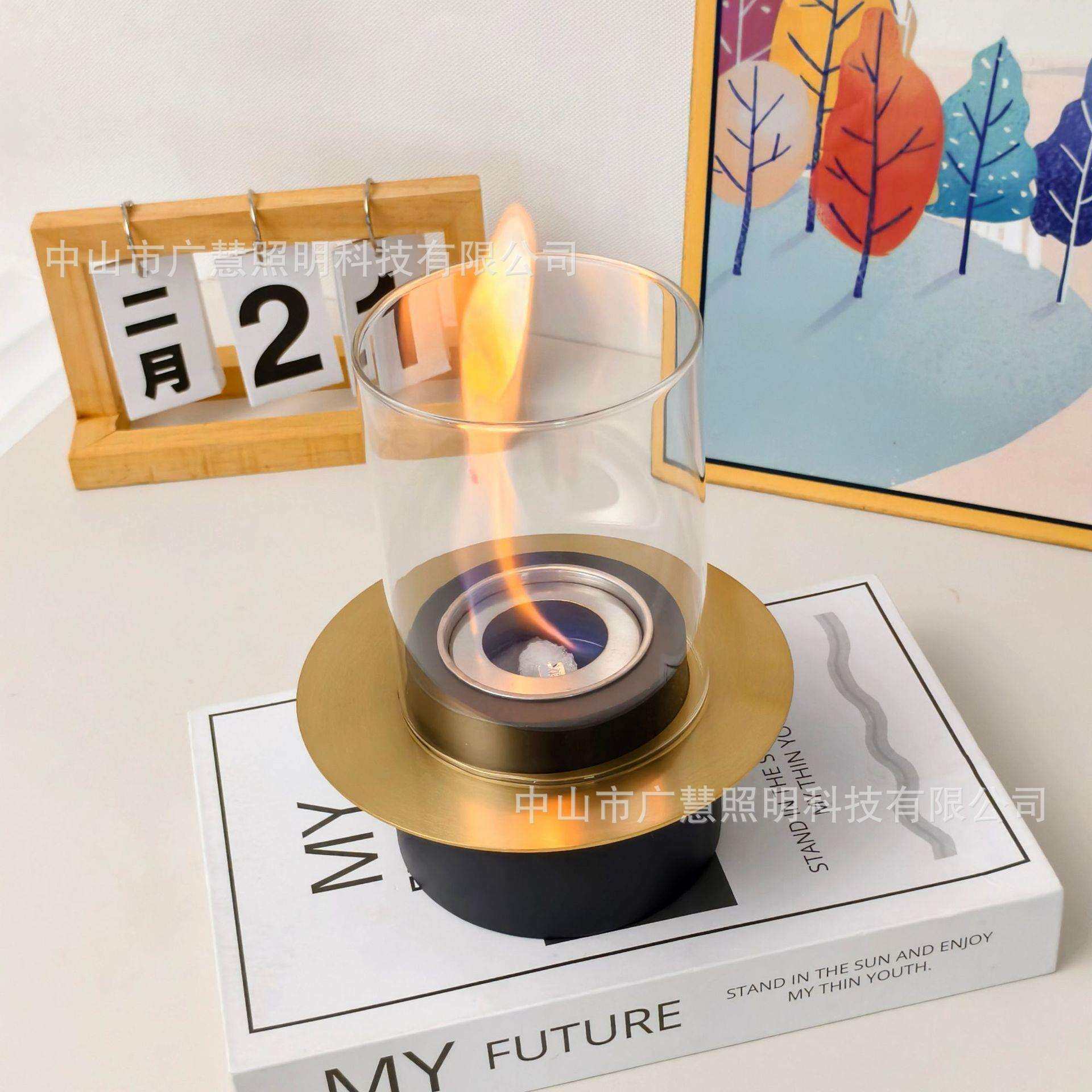 跨境桌面酒精壁炉火焰灯真火炉装饰火盆取暖火坑小炉便携取暖,淘宝优惠券,粉丝福利购,淘宝优惠卷