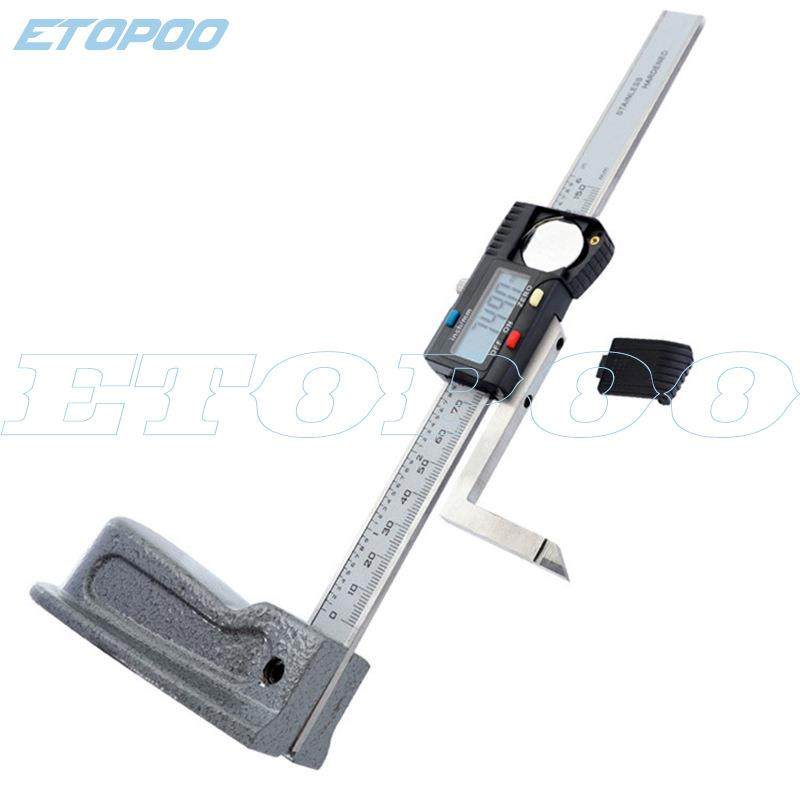 HUOTO 数显高度计尺木工台锯高度规0-150mm硬质合金划线尺测高仪,淘宝优惠券,粉丝福利购,淘宝优惠卷