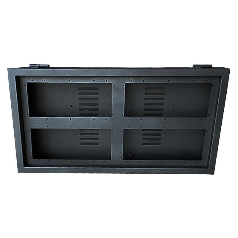 P10 length 2 height 2 dust monitoring traffic induction portable led display signage outdoor rainproof outer frame chassis