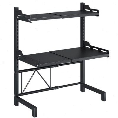 可调节伸缩电饭锅架厨房置物架微波炉烤箱厨具架子锅碗瓢盆收纳架,淘宝优惠券,粉丝福利购,淘宝优惠卷