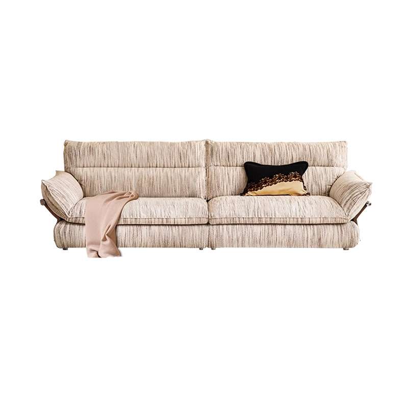 Cloudside Sofa Cotton and Linen Fabric Sofa Fully Removable and Washable Living Room 2025 New Internet Celebrity Medieval Style Kaxiti