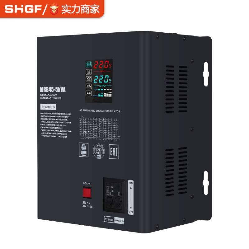 广伐电子式稳压器220V超低电压45V家用稳定器5KVA跨境出口中东 - 图3