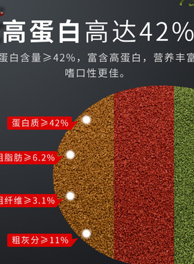 小型鱼饲料营养主食孔雀鱼灯科鱼饲料幼鱼开口料鱼食斗鱼热带鱼粮