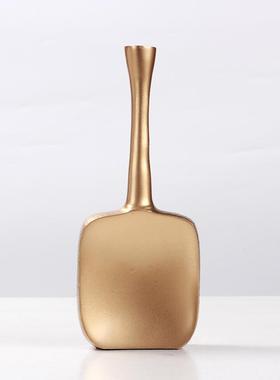 小花瓶民宿咖啡厅摆件客厅样板间插花长颈细窄口花器花艺软装饰品