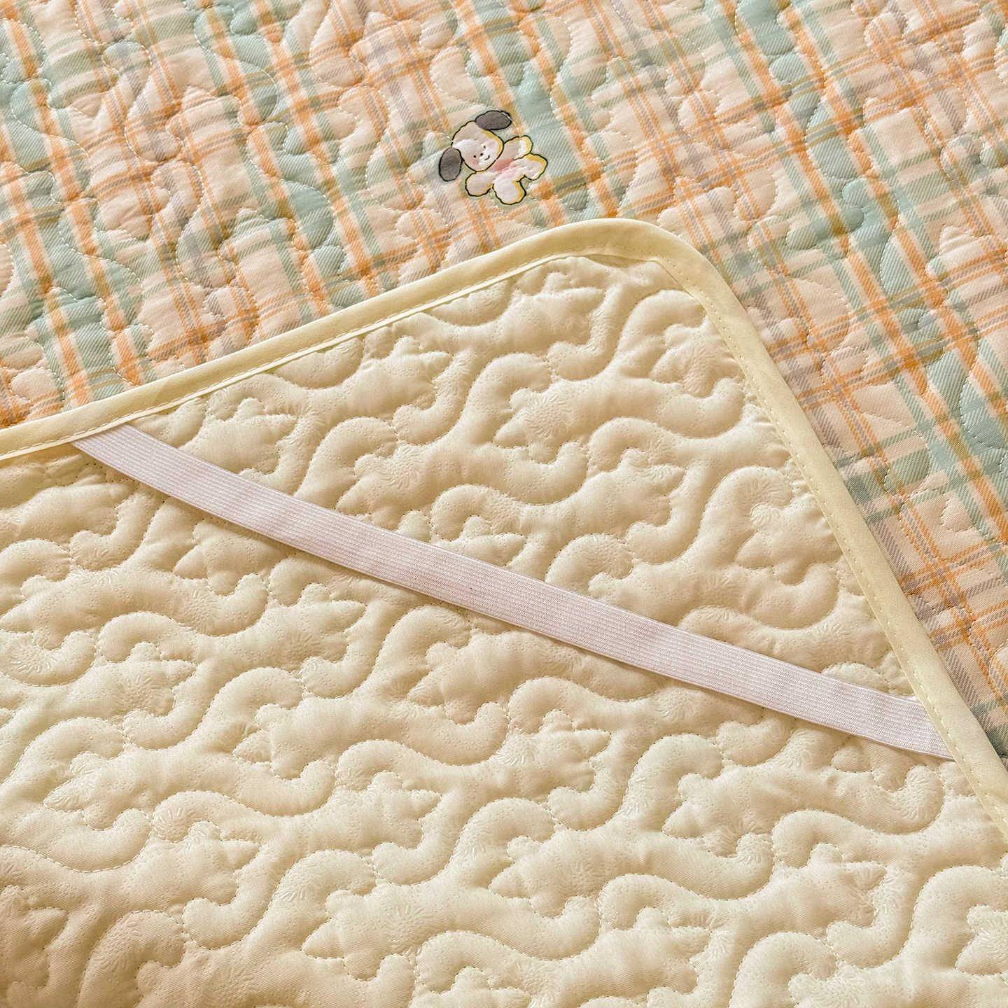 a类母婴级全棉床垫透气四件套夹棉床垫三件套学生宿舍单人可手洗 - 图2