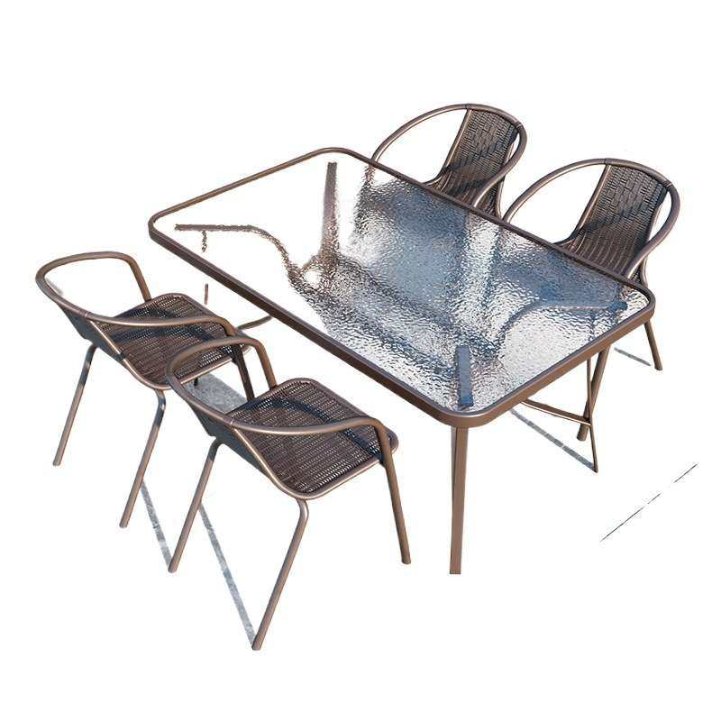 户外桌椅庭院休闲带伞组合露天奶茶店室外阳台藤椅三件套防水,淘宝优惠券,粉丝福利购,淘宝优惠卷