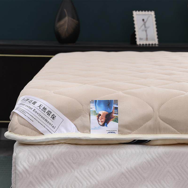 2020新品 水洗全棉床垫1.5/1.8米床家用床褥垫被90cm学生宿舍垫子 - 图2