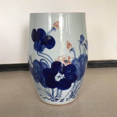 陶瓷香负离子泡脚桶疗足美容院瓮蒸熏艾灸樽瓷足翁汗蒸艾缸 - 图1