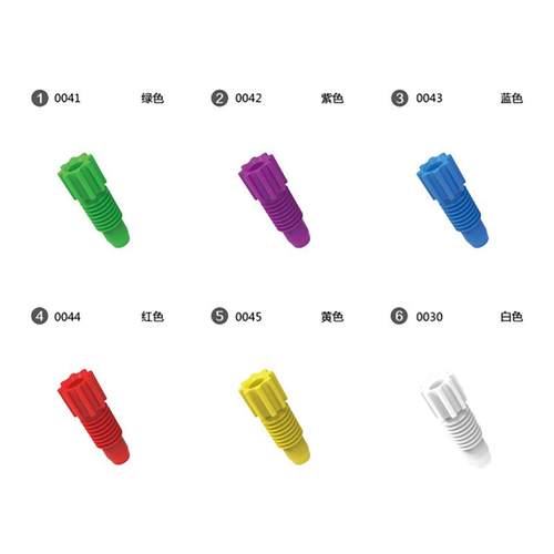 【多款颜色】实验室流动相瓶安全盖连接器 谱仪安全盖配件 - 图1