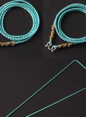 手工原创佛牌链子唐卡专t用挂链本命佛吊坠绳崇迪掩面佛牌挂绳链