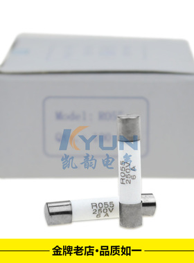 陶瓷保险丝管 5*25MM RO55 UK保险端子专用 1A 2A 0.5A 3A 20A