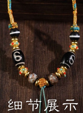 藏式唐卡书法绘画嘎乌盒纯手绘五