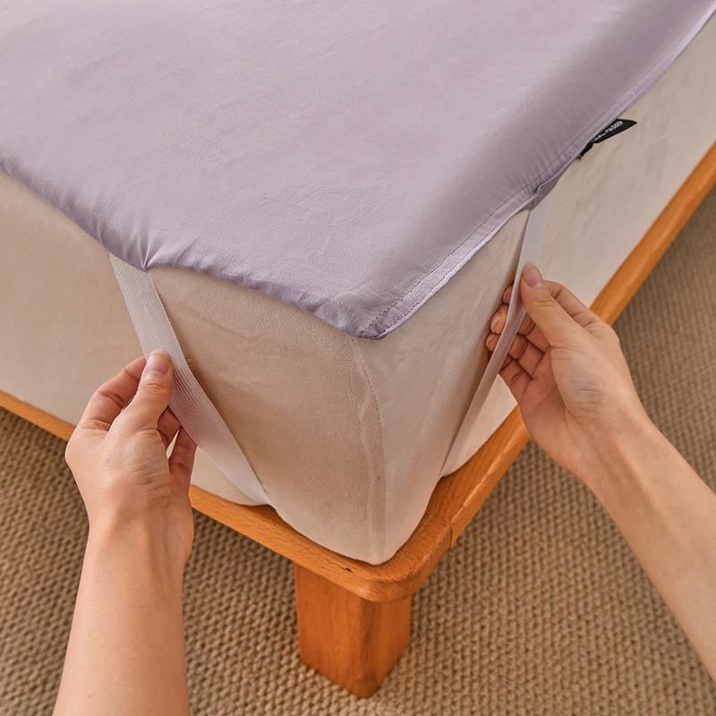 便携全棉睡袋亲肤纯棉酒店隔脏睡袋纯色被套床单一体式旅行睡袋 - 图2