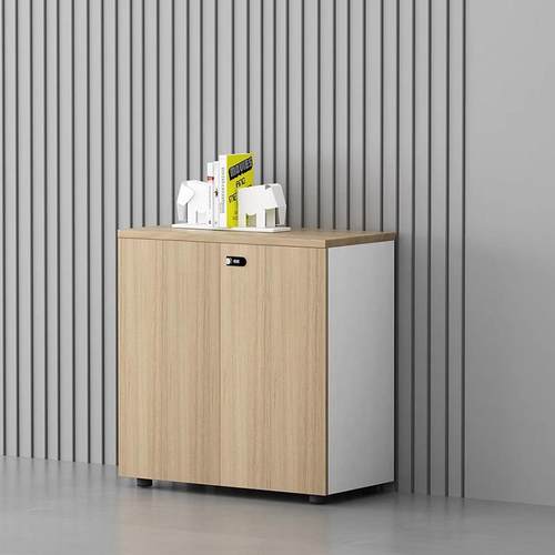 办公柜文件柜隔断柜边柜侧柜矮柜茶水柜打印机柜带密码锁储物柜子 - 图2