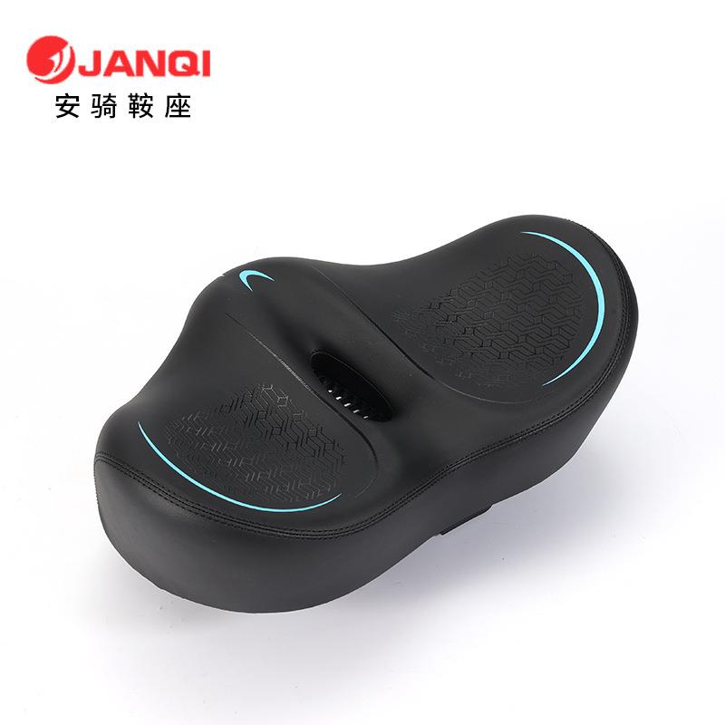 No nose hole, no nose cushion, anti-butt pain, soft riding saddle, dynamic bicycle road enlarged and widened saddle