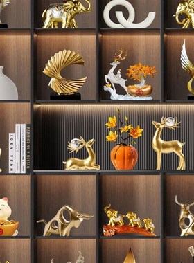 2024现代轻奢高档酒柜摆件客厅B电视柜桌面装饰品乔迁新居礼物实