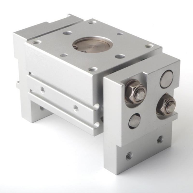 手指气缸HFT10/16/20/25/32X20X30X40X60*80-100x150-S大口径阔型 - 图3