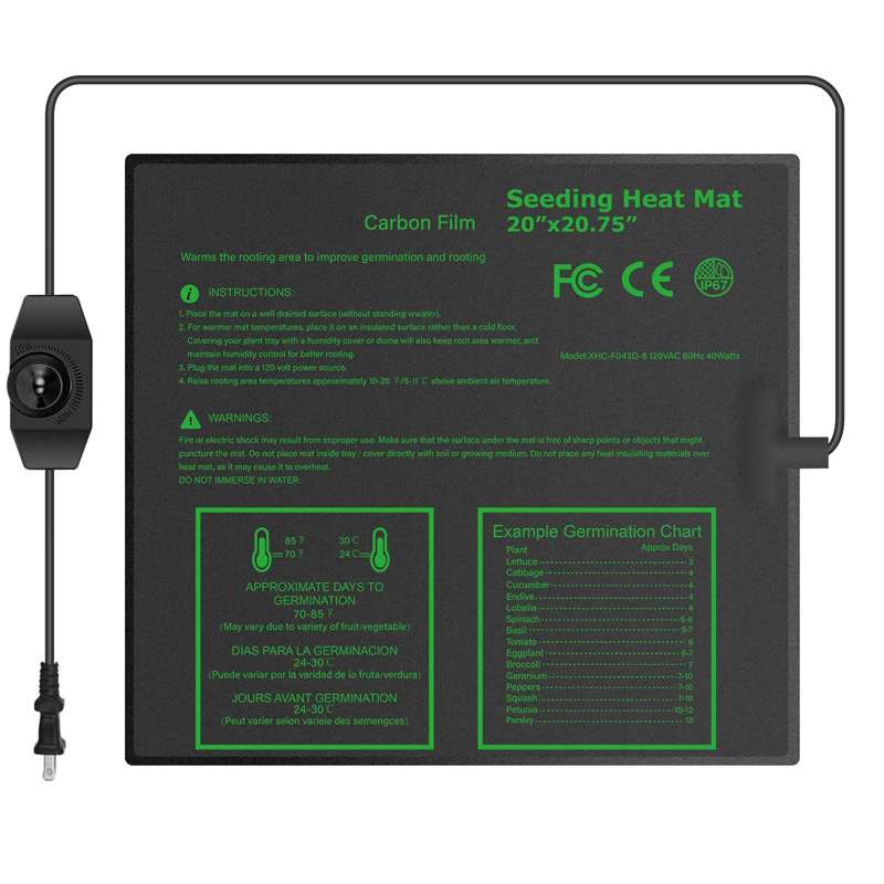 20*20.75寸育苗加热垫园艺植物电热膜seedling heat mats - 图1