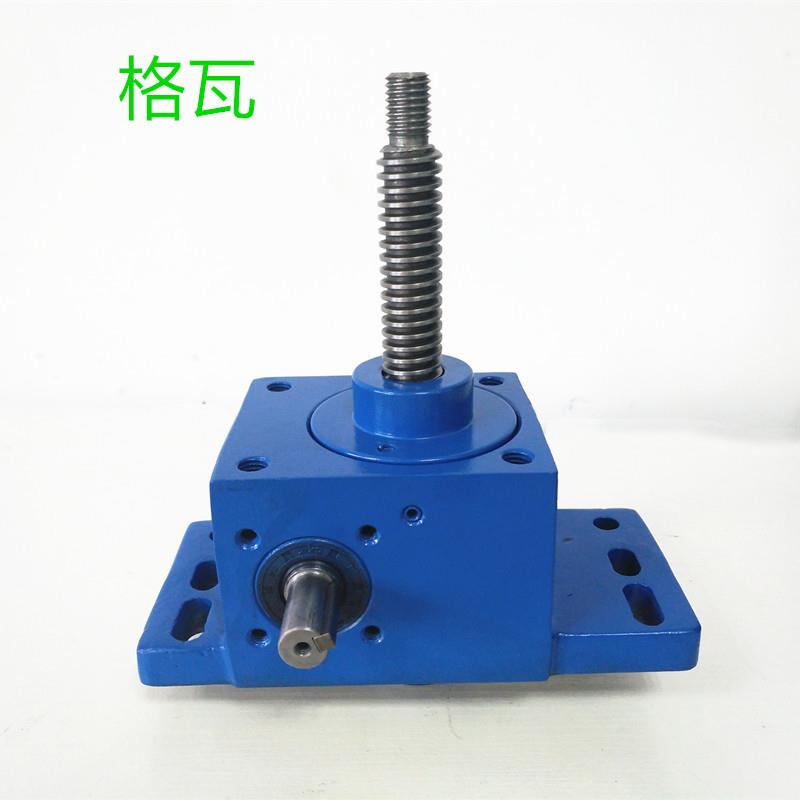 格瓦微型螺旋升降机自锁 RGV顶升机构低压无刷电机梯形丝杆升降机 - 图0