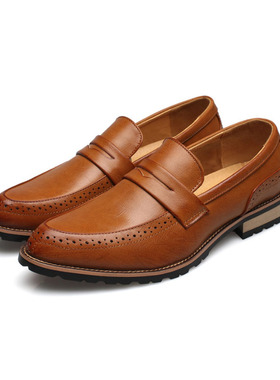 样板房衣帽间男士皮鞋衣柜陈列摆件道具软装饰品英伦风男鞋